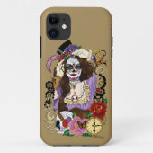 Steampunk Sugar Skull Case-Mate iPhone Hülle (Rückseite)
