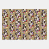 Steampunk Sugar Skull Geschenkpapier Set (Vorderseite 2)