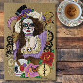 Steampunk Sugar Skull Puzzle