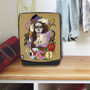 Steampunk Sugar Skull Rucksack