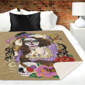 Steampunk Sugar Skull Sherpadecke