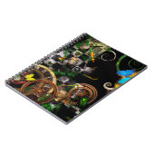 Steampunk - Surreal - Mind Games Notizblock (Linke Seite)