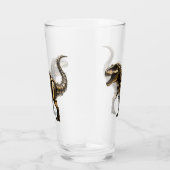 Steampunk T-Rex Mech – Messing-Dino-Bestie Glas (Rechts)