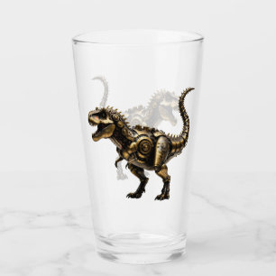 Steampunk T-Rex Mech – Messing-Dino-Bestie Glas