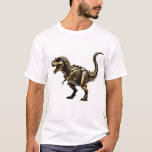 Steampunk T-Rex Mech – Messing-Dino-Bestie T-Shirt