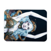 Steampunk-Tanzende Frau Magnet (Horizontal)