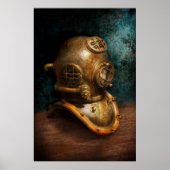 Steampunk - Tauchen - Der Tauchhelm Poster (Vorne)