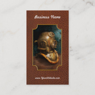 Steampunk - Tauchen - Der Tauchhelm Visitenkarte