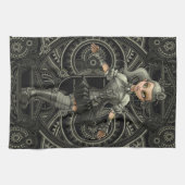 Steampunk Tea Handtuch (Horizontal)