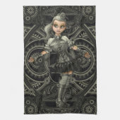 Steampunk Tea Handtuch (Vertikal)