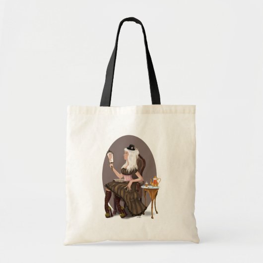 Steampunk Tee Tragetasche (Vorne)