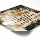 STEAMPUNK Template-Übertragung auf jedes Geschenk/ Fotodruck (Ecke)