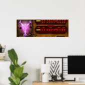 Steampunk - Temporaler Flux Poster (Heimbüro)