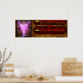 Steampunk - Temporaler Flux Poster (Küche)