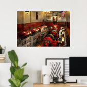 Steampunk - The Motor Room 1974 Poster (Heimbüro)