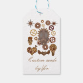 Steampunk Theme Thunder_Cove Geschenkanhänger (Rückseite)