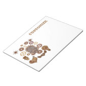 Steampunk Theme Thunder_Cove Notizblock (angewinkelt)