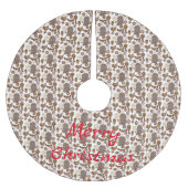 Steampunk Theme Thunder_Cove Polyester Weihnachtsbaumdecke (Vorderseite)