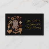 Steampunk Theme Thunder_Cove Visitenkarte (Vorderseite)