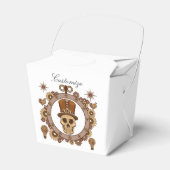 Steampunk Theme Top Hat Skull Thunder_Cove Geschenkschachtel (Vorderseite)