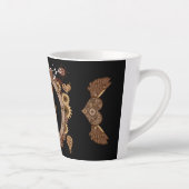Steampunk Theme Top Hat Skull Thunder_Cove Milchtasse (Rechts)