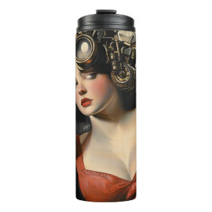 Steampunk Thermal Tumbler Thermosbecher