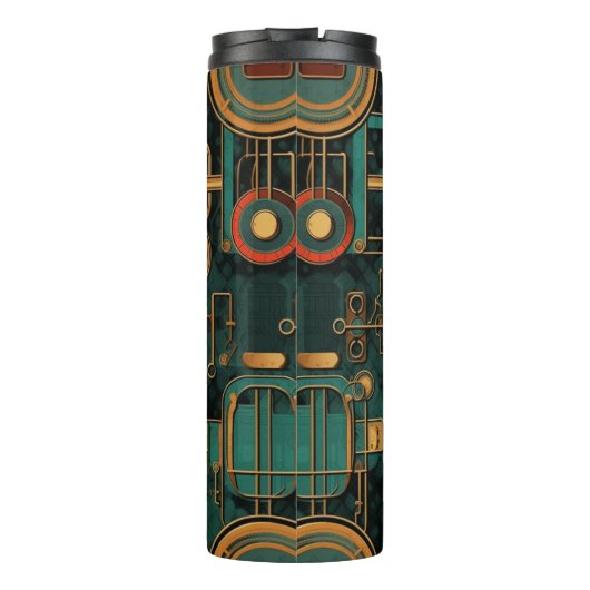 Steampunk Thermosbecher (Rückseite)