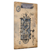 Steampunk Thingamajig Klemmbrett (Rechts)
