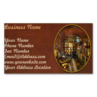 Steampunk - Think Tanks Magnetische Visitenkarte