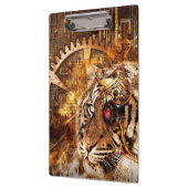 Steampunk Tiger Klemmbrett (Links)