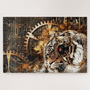 Steampunk Tiger Puzzle