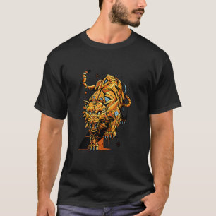 Steampunk-Tiger viktorianisches Zeitalter mechanis T-Shirt