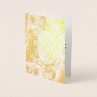 Steampunk Time Foil Geburtstagkarte Folienkarte