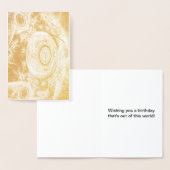 Steampunk Time Foil Geburtstagkarte Folienkarte (Anzeige)