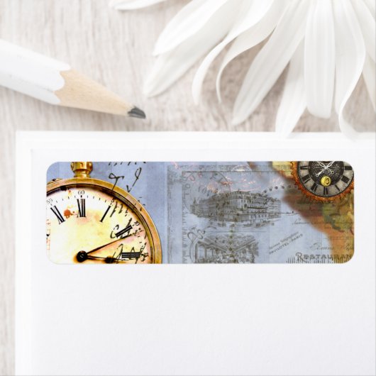 Steampunk Time Labels Tags (Insitu)