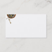 Steampunk Time Machine Business Visitenkarten Visitenkarte (Rückseite)