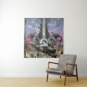 Steampunk-Time-Machine-Tapestry Wandteppich (Beispiel)