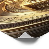 Steampunk, Time Machine, Time/Space/Continuum 005X Poster (Ecke)