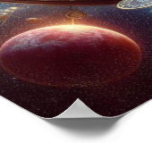 Steampunk/Time Machine, Time/Space/Continuum 6000X Poster (Ecke)