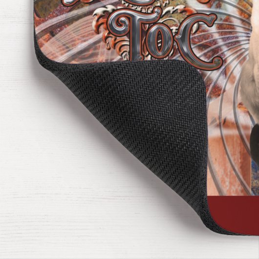 Steampunk Time Traveller Meezer Mousepad (Ecke)