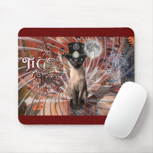 Steampunk Time Traveller Meezer Mousepad (Mit Mouse)