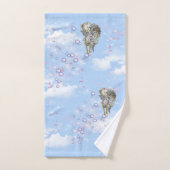 Steampunk Timeless Wedding Party Karten & Geschenk Badhandtuch Set (Handtuch)