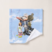 Steampunk Timeless Wedding Party Karten & Geschenk Badhandtuch Set (Waschlappen)