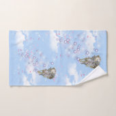 Steampunk Timeless Wedding Party Karten & Geschenk Badhandtuch Set (Handtuch)