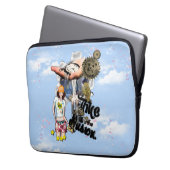 Steampunk Timeless Wedding Party Karten & Geschenk Laptopschutzhülle (Vorderseite Links)