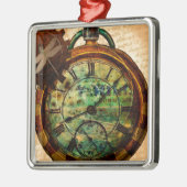Steampunk Timepiece Ornament Aus Metall (Links)