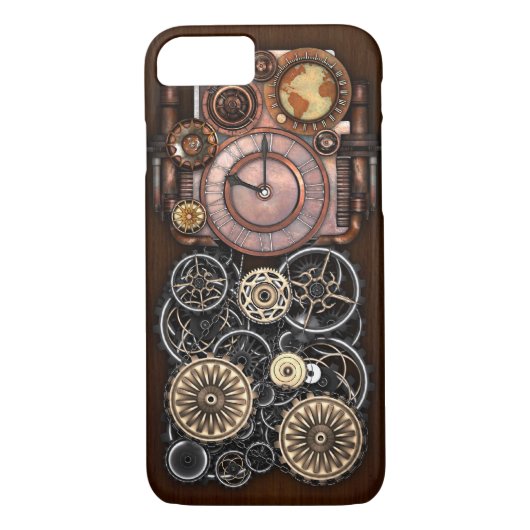 Steampunk Timepiece Redux Case-Mate iPhone Hülle (Rückseite)