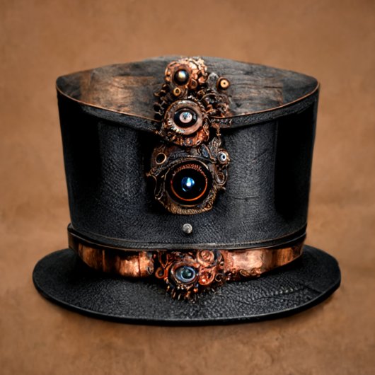 Steampunk Top Hat Geschenkschachtel