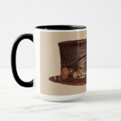 STEAMPUNK TOP HAT KAFFEE MUGS TASSE (Links)