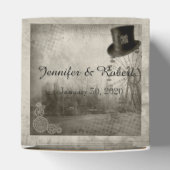 Steampunk-Top-Hut-Gastgeschenk Hochzeit Geschenkschachtel (Oben)